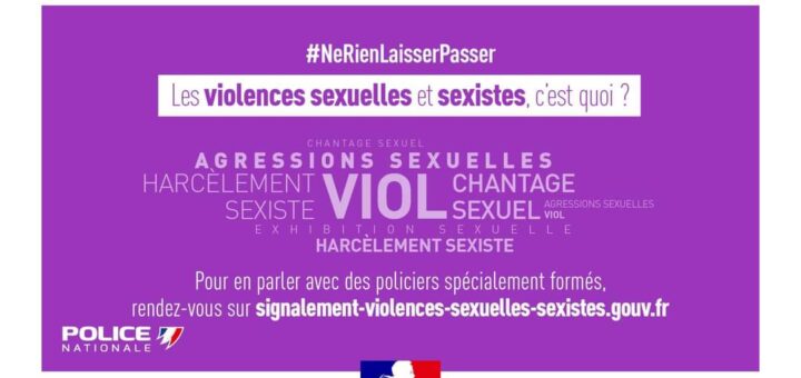 "Les violences sexuelles et sexistes, c'est quoi?
