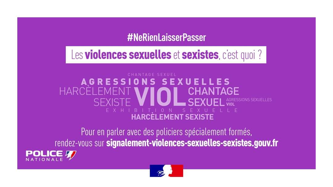 "Les violences sexuelles et sexistes, c'est quoi?